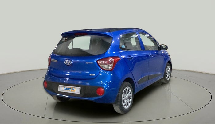 2019 Hyundai Grand i10 SPORTZ 1.2 KAPPA VTVT, Petrol, Manual, 25,650 km, Right Back Diagonal