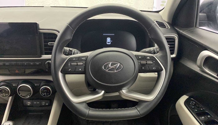 2022 Hyundai VENUE SX 1.0 (O) TURBO IMT, Petrol, Manual, 11,772 km, Steering Wheel Close Up