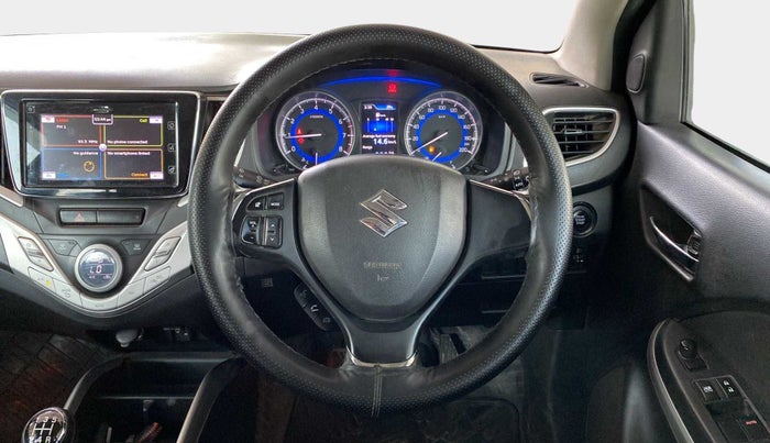 2017 Maruti Baleno ALPHA PETROL 1.2, Petrol, Manual, 99,026 km, Steering Wheel Close Up