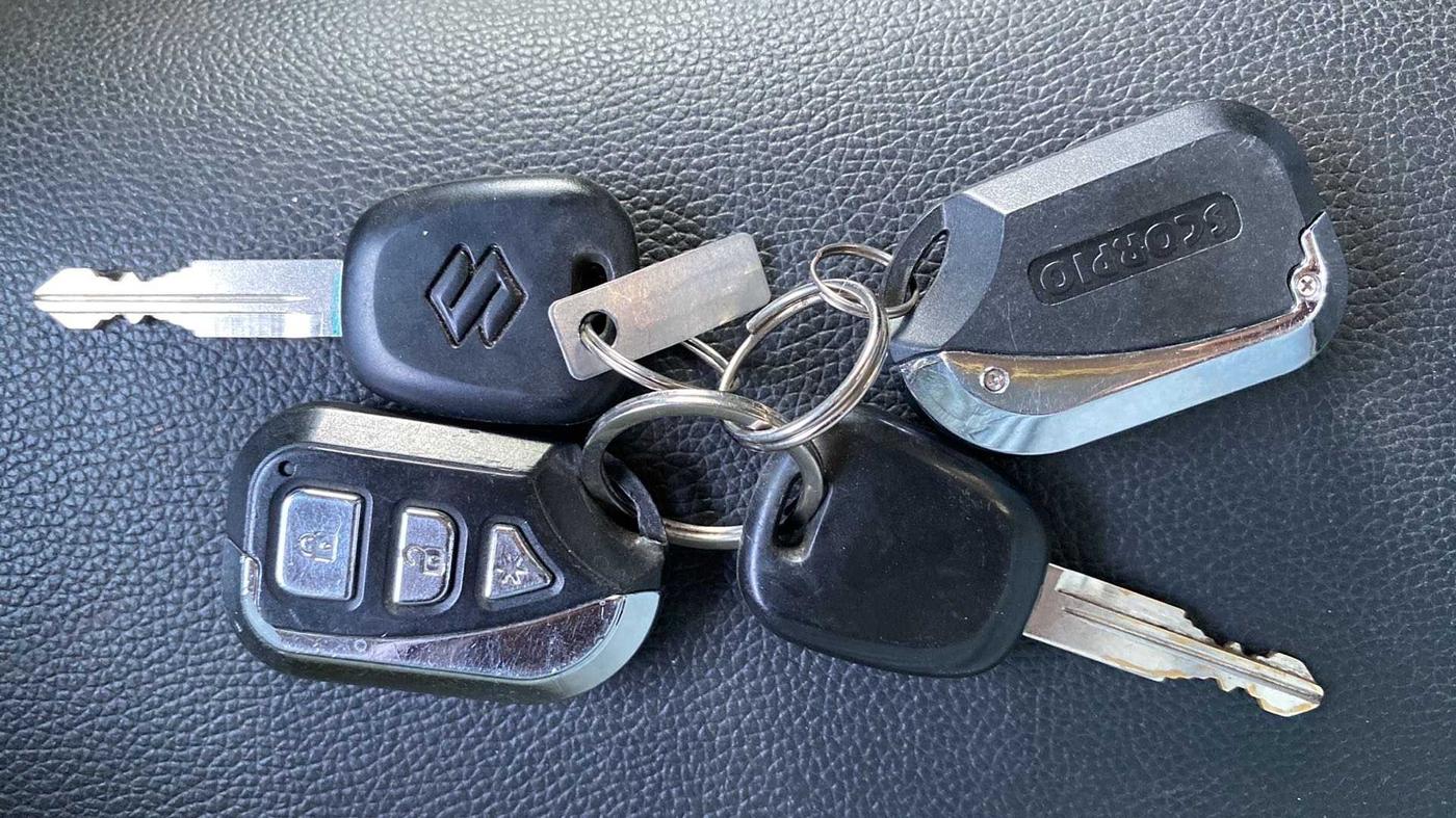 2017 Maruti Alto 800 LXI, Petrol, Manual, 34,461 km, Key Close Up