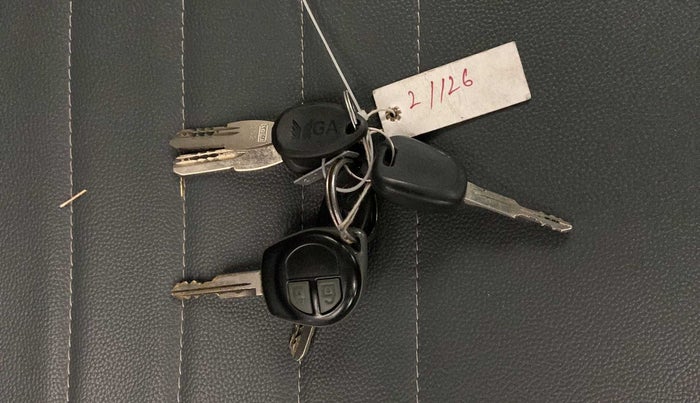 2017 Maruti Alto K10 VXI, Petrol, Manual, 20,217 km, Key Close Up