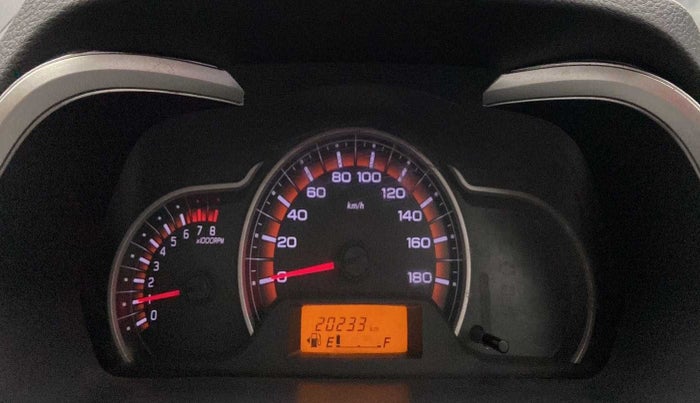 2017 Maruti Alto K10 VXI, Petrol, Manual, 20,217 km, Odometer Image