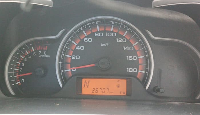 2016 Maruti Alto K10 VXI AMT, Petrol, Automatic, 26,705 km, Odometer Image