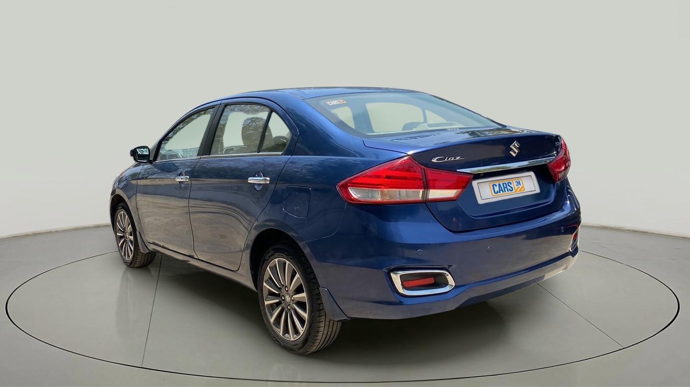 2021 Maruti Ciaz ALPHA 1.5 SHVS PETROL, Petrol, Manual, 28,866 km, Left Back Diagonal