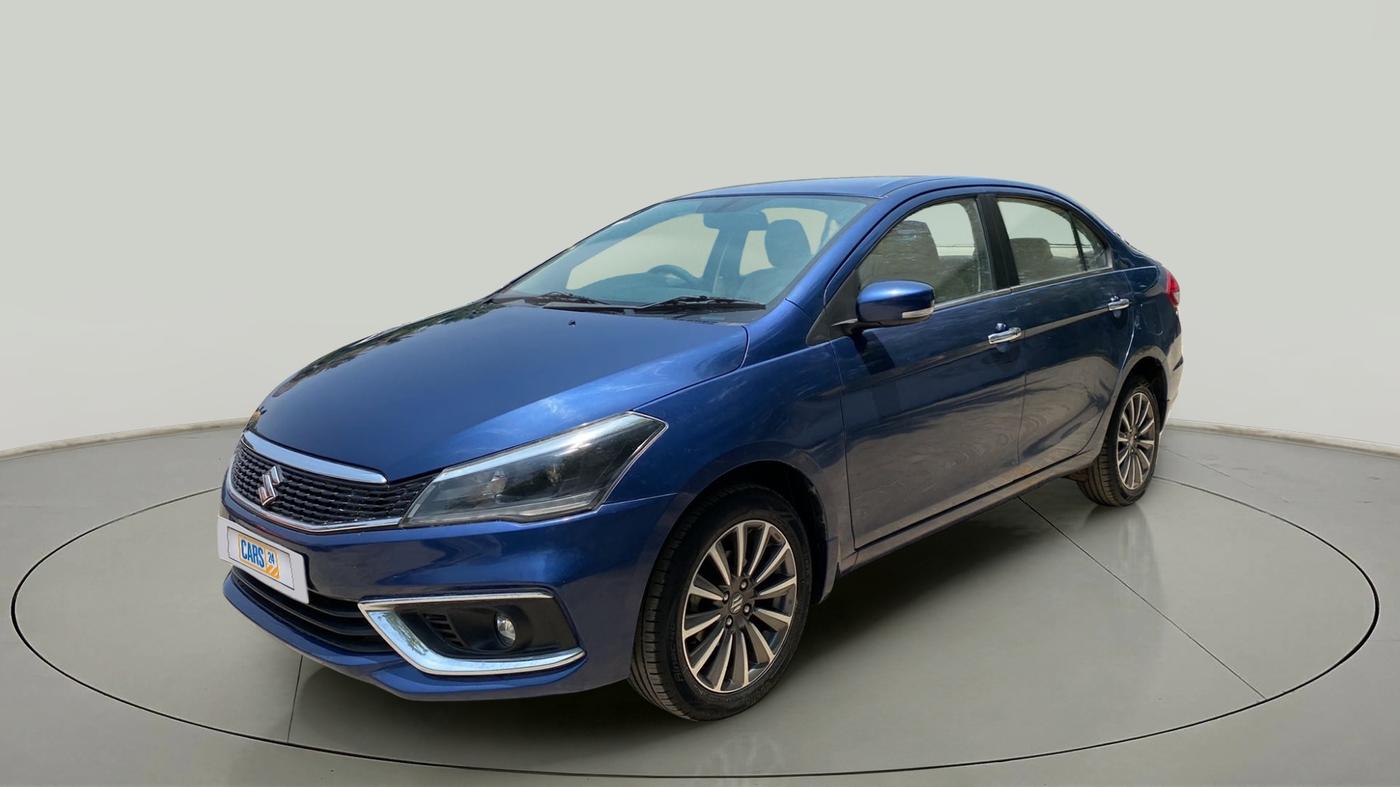 2021 Maruti Ciaz ALPHA 1.5 SHVS PETROL, Petrol, Manual, 28,866 km, Left Front Diagonal