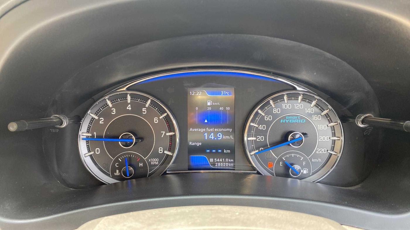 2021 Maruti Ciaz ALPHA 1.5 SHVS PETROL, Petrol, Manual, 28,866 km, Odometer Image