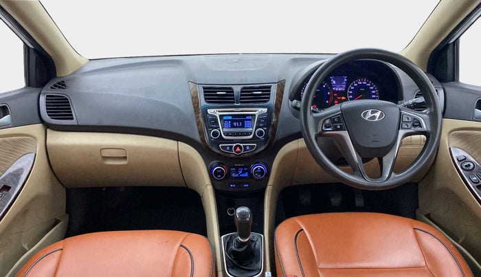 2015 Hyundai Verna FLUIDIC 1.6 CRDI S 4S, Diesel, Manual, 1,01,301 km, Dashboard