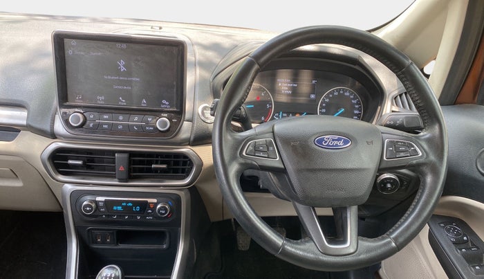 2020 Ford Ecosport TITANIUM 1.5L DIESEL, Diesel, Manual, 66,213 km, Steering Wheel Close Up