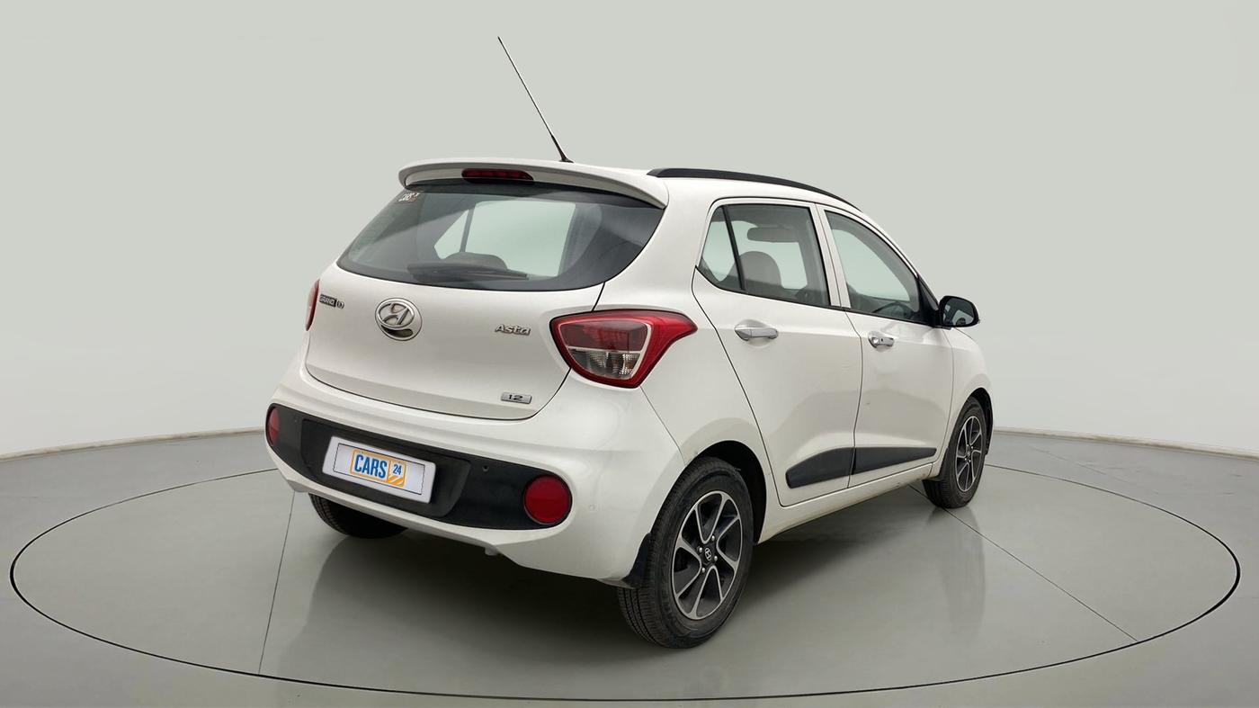 2017 Hyundai Grand i10 ASTA 1.2 KAPPA VTVT, Petrol, Manual, 62,980 km, Right Back Diagonal