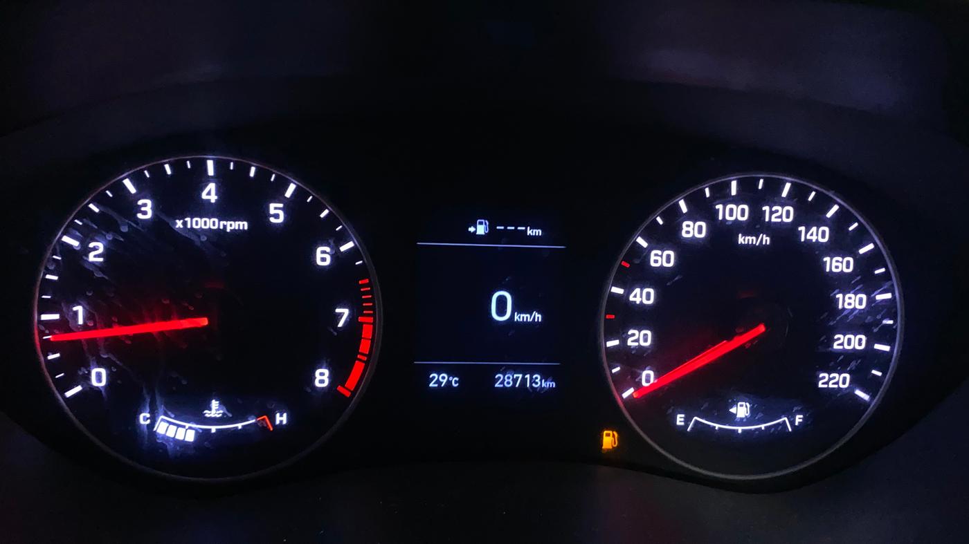2019 Hyundai Elite i20 ASTA 1.2 (O), Petrol, Manual, 28,713 km, Odometer Image