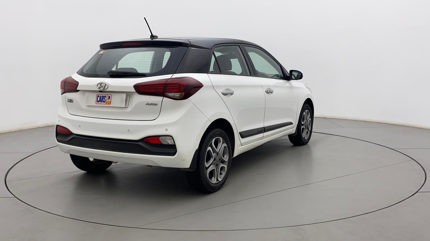 2019 Hyundai Elite i20 ASTA 1.2 (O), Petrol, Manual, 28,713 km, Right Back Diagonal