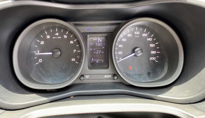 2019 Tata NEXON XMA PETROL, Petrol, Automatic, 74,844 km, Odometer Image