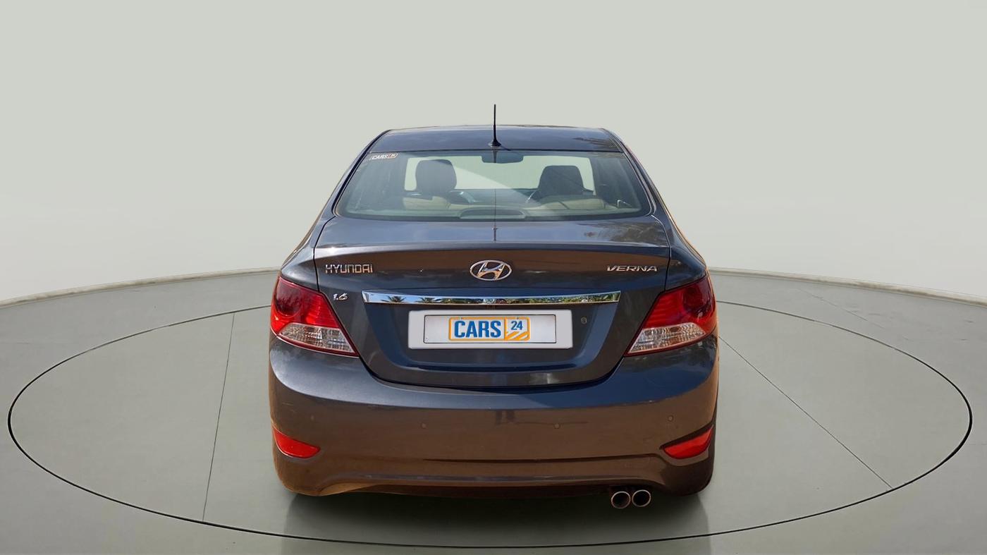 2013 Hyundai Verna FLUIDIC 1.6 VTVT EX, Petrol, Manual, 64,318 km, Back/Rear