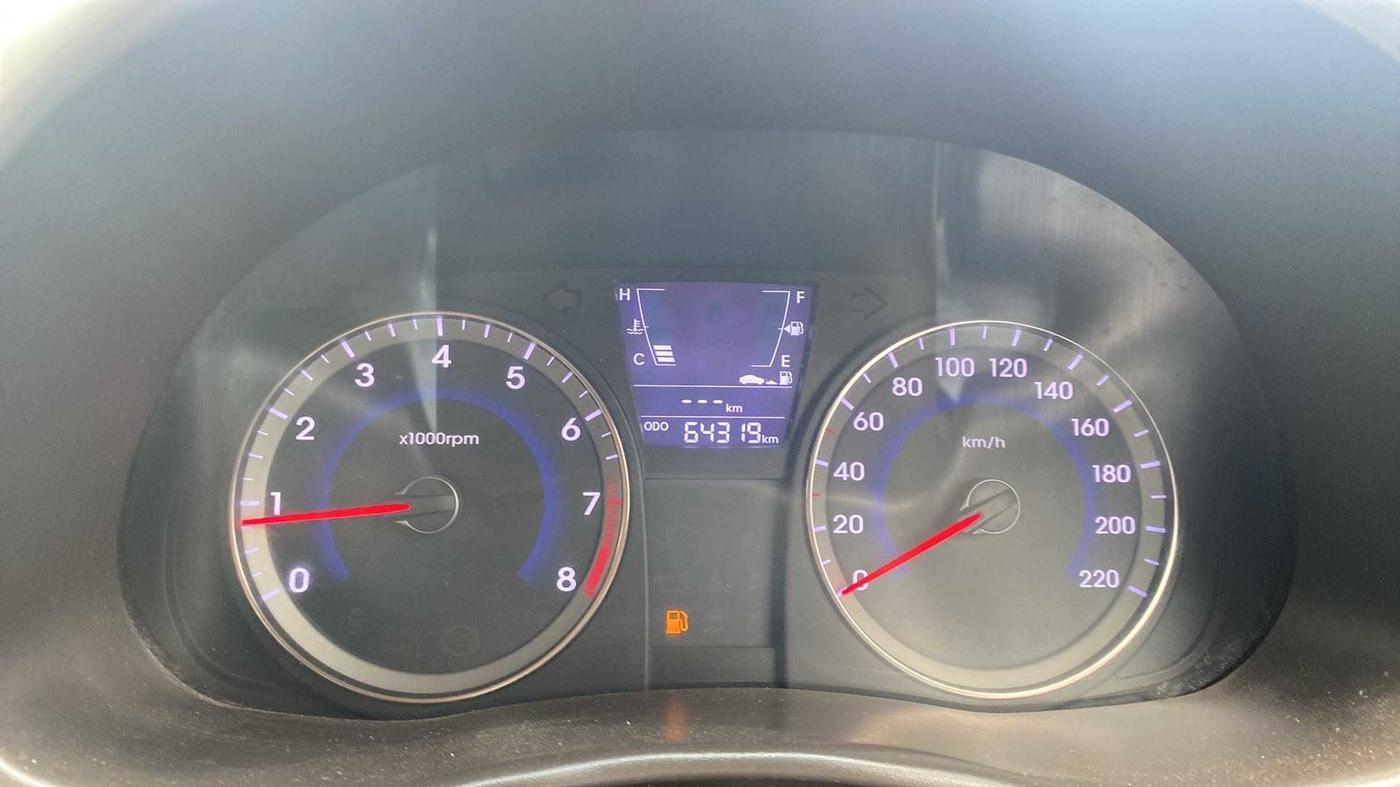 2013 Hyundai Verna FLUIDIC 1.6 VTVT EX, Petrol, Manual, 64,318 km, Odometer Image