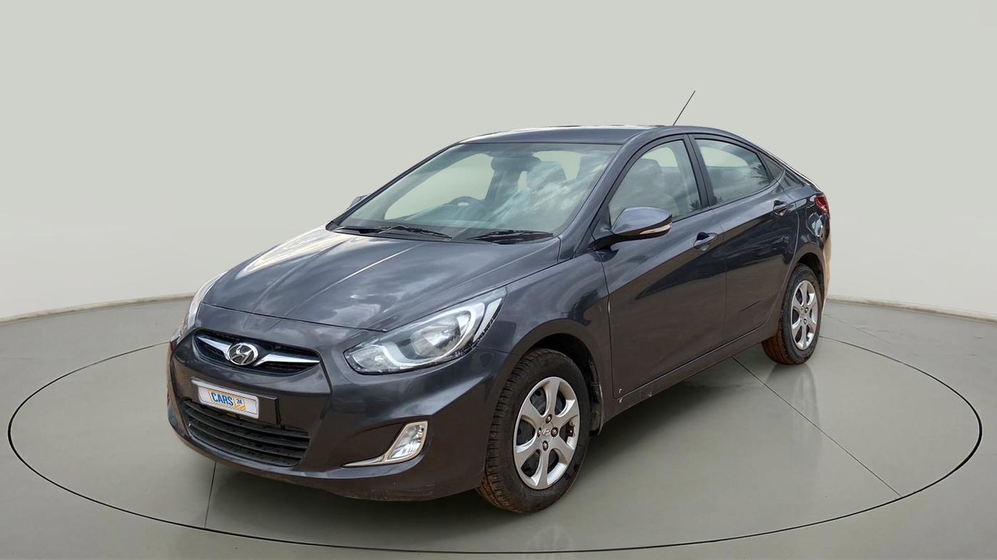 2013 Hyundai Verna FLUIDIC 1.6 VTVT EX, Petrol, Manual, 64,318 km, Left Front Diagonal