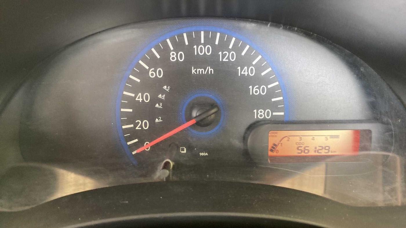 2014 Datsun Go T, Petrol, Manual, 56,095 km, Odometer Image