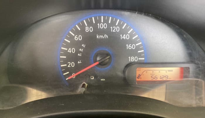 2014 Datsun Go T, Petrol, Manual, 56,095 km, Odometer Image