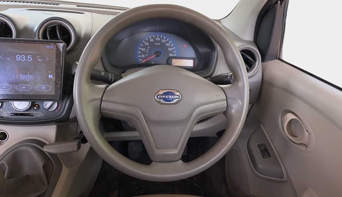 2014 Datsun Go T, Petrol, Manual, 56,095 km, Steering Wheel Close Up