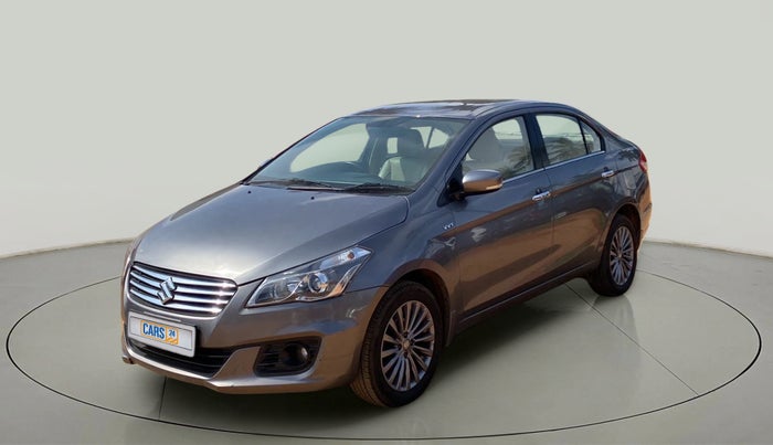 2017 Maruti Ciaz ZXI+ AT, Petrol, Automatic, 73,371 km, Left Front Diagonal