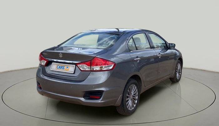 2017 Maruti Ciaz ZXI+ AT, Petrol, Automatic, 73,371 km, Right Back Diagonal
