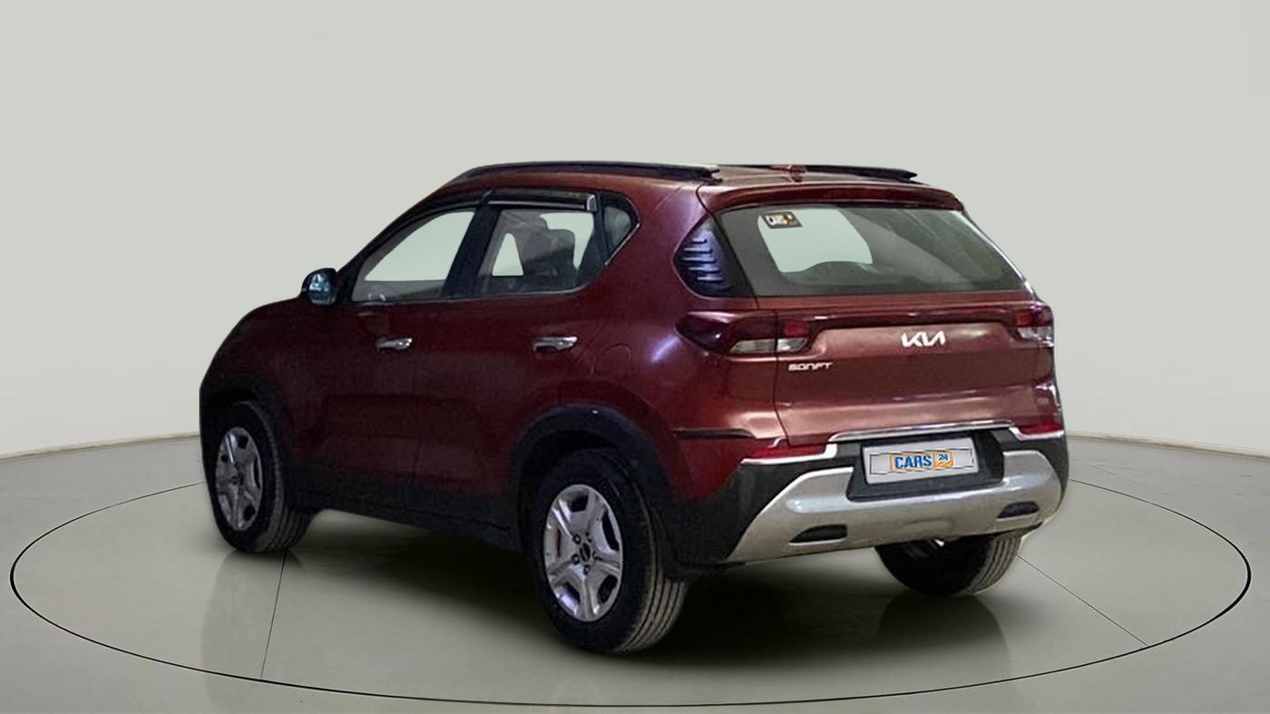 2022 KIA SONET HTK PLUS 1.2, Petrol, Manual, 12,265 km, Left Back Diagonal