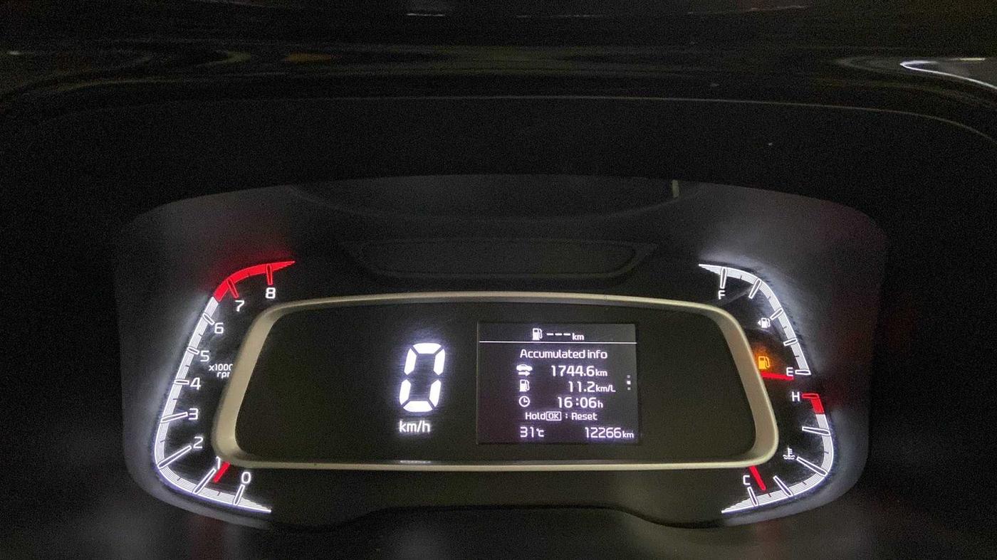 2022 KIA SONET HTK PLUS 1.2, Petrol, Manual, 12,265 km, Odometer Image