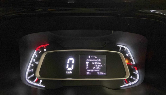 2022 KIA SONET HTK PLUS 1.2, Petrol, Manual, 12,265 km, Odometer Image
