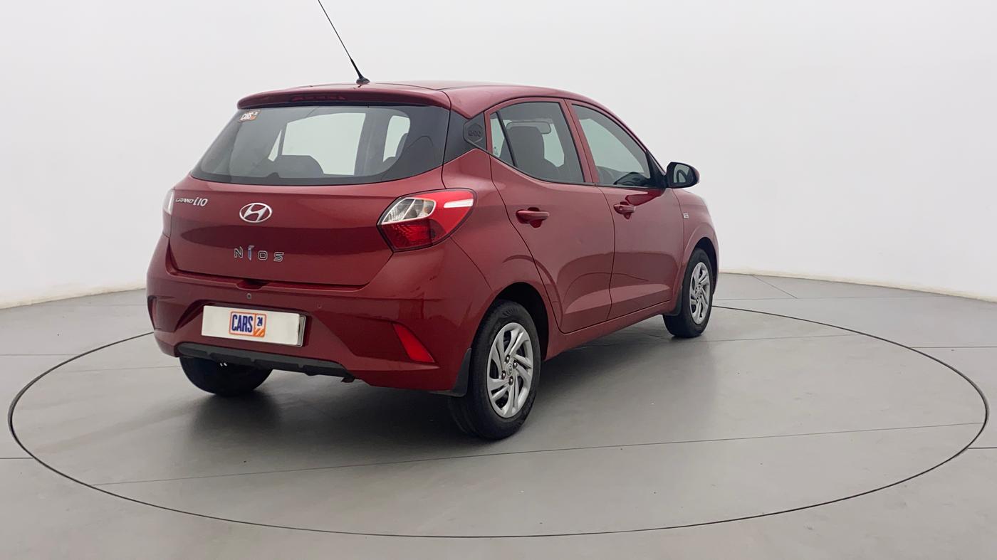 2020 Hyundai GRAND I10 NIOS MAGNA AMT 1.2 KAPPA VTVT, Petrol, Automatic, 35,416 km, Right Back Diagonal