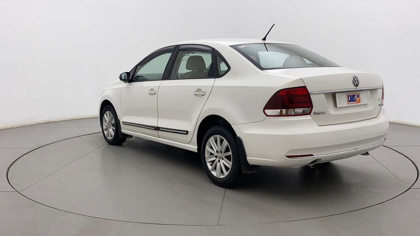 2015 Volkswagen Vento HIGHLINE PETROL AT, Petrol, Automatic, 91,615 km, Left Back Diagonal