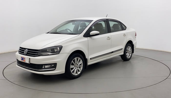 2015 Volkswagen Vento HIGHLINE PETROL AT, Petrol, Automatic, 91,615 km, Left Front Diagonal