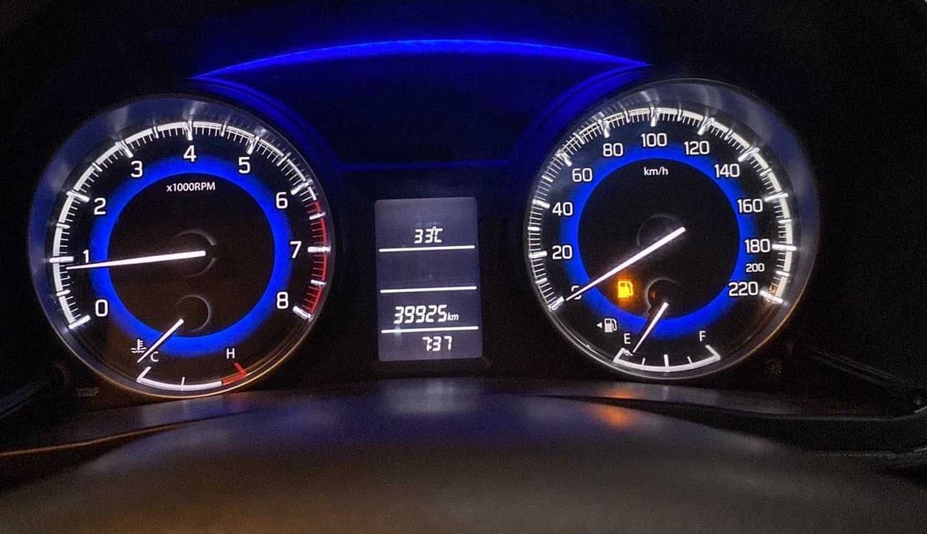 2016 Maruti Baleno DELTA PETROL 1.2, Petrol, Manual, 39,937 km, Odometer Image