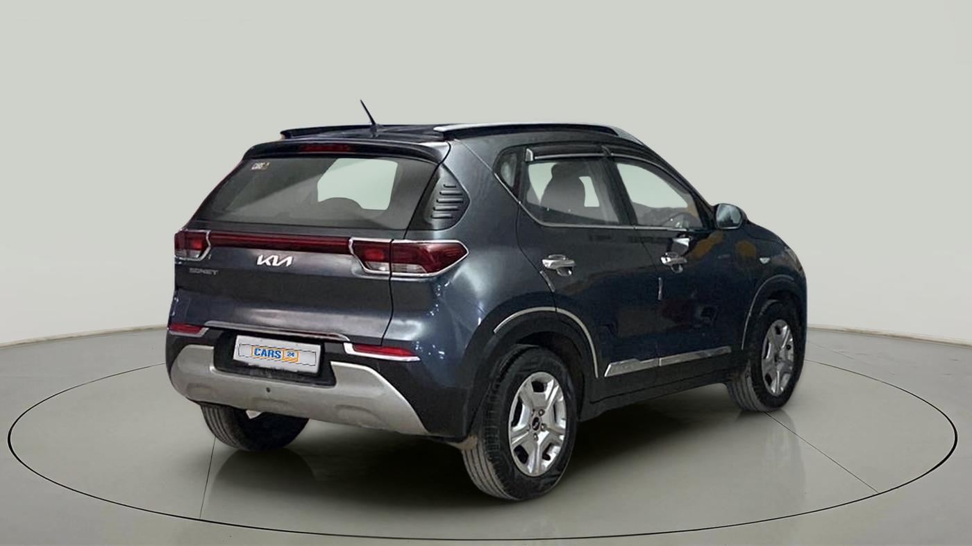2022 KIA SONET HTK 1.5, Diesel, Manual, 23,502 km, Right Back Diagonal