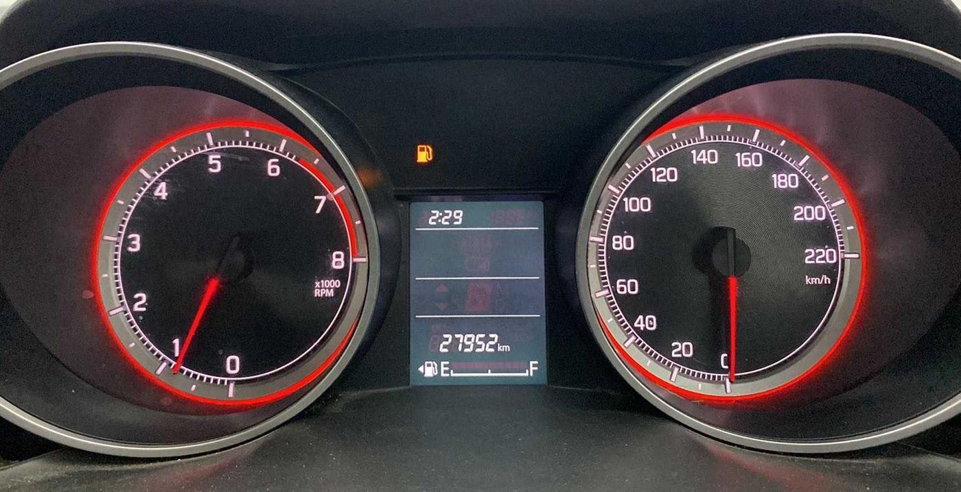 2022 Maruti Swift VXI, Petrol, Manual, 27,924 km, Odometer Image