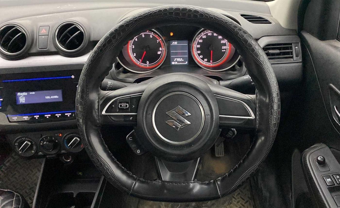 2022 Maruti Swift VXI, Petrol, Manual, 27,924 km, Steering Wheel Close Up