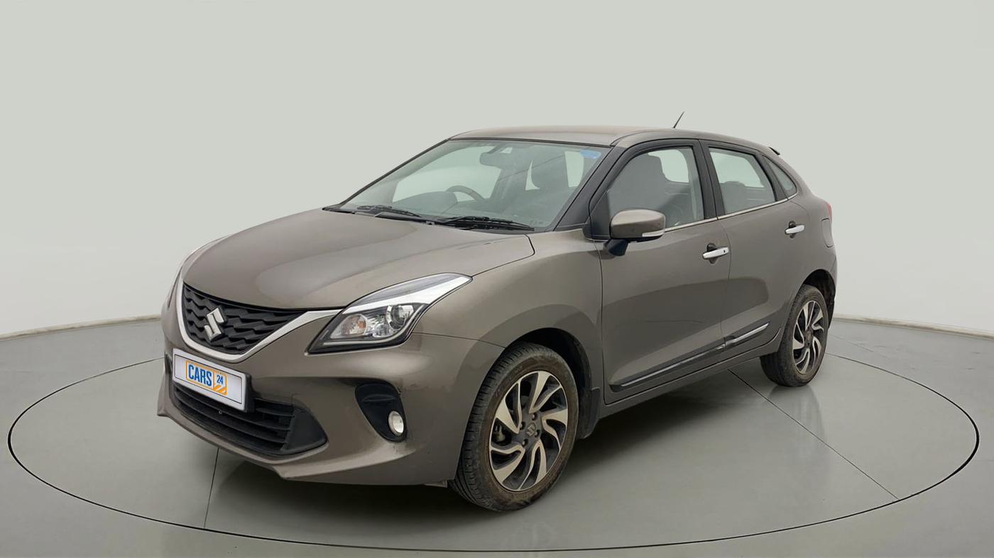 2021 Maruti Baleno ZETA CVT PETROL 1.2, Petrol, Automatic, 23,817 km, Left Front Diagonal