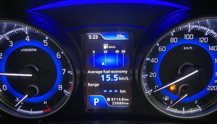 2021 Maruti Baleno ZETA CVT PETROL 1.2, Petrol, Automatic, 23,817 km, Odometer Image