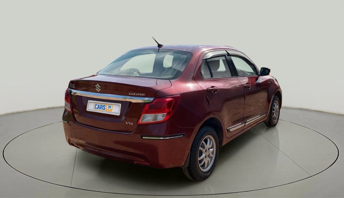 2017 Maruti Dzire VXI, Petrol, Manual, 70,166 km, Right Back Diagonal