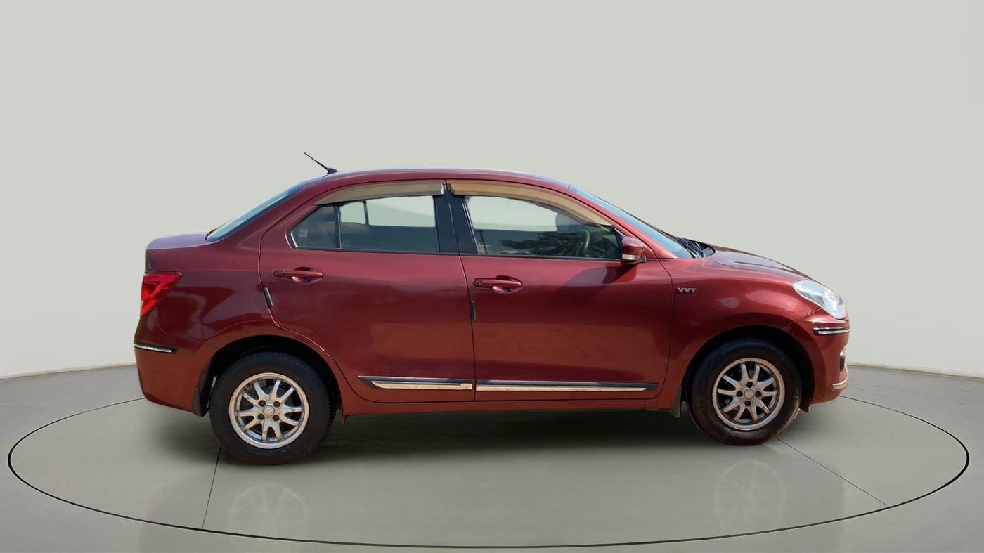 2017 Maruti Dzire VXI, Petrol, Manual, 70,166 km, Right Side View