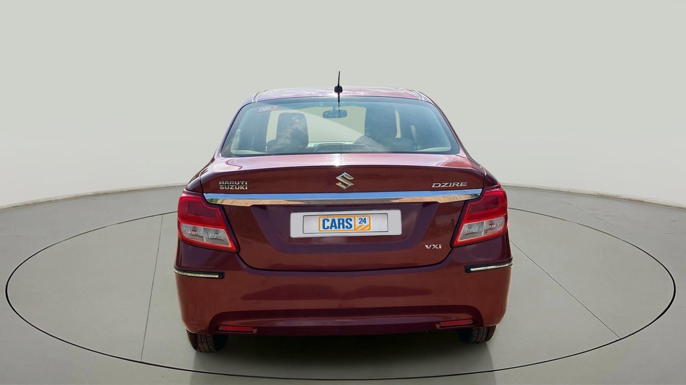 2017 Maruti Dzire VXI, Petrol, Manual, 70,166 km, Back/Rear