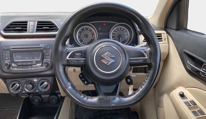 2017 Maruti Dzire VXI, Petrol, Manual, 70,166 km, Steering Wheel Close Up