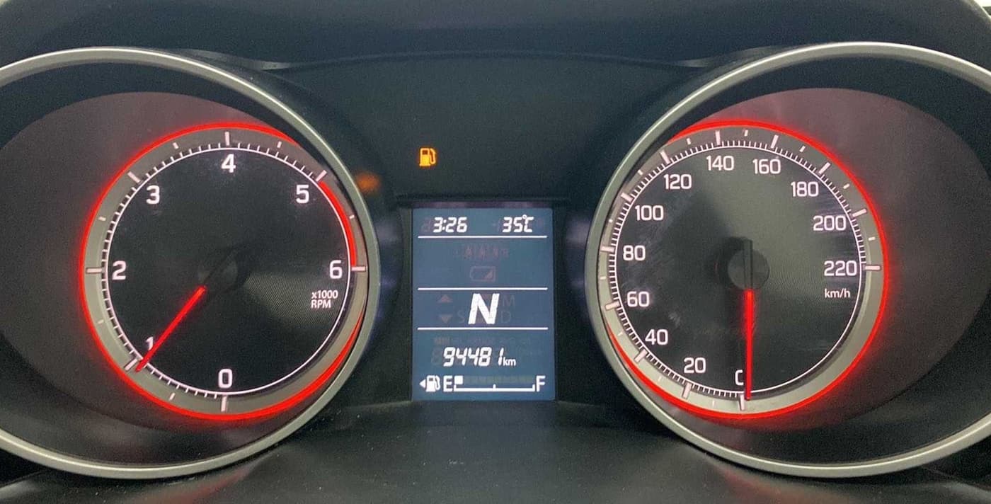 2018 Maruti Swift ZDI AMT, CNG, Automatic, 94,745 km, Odometer Image