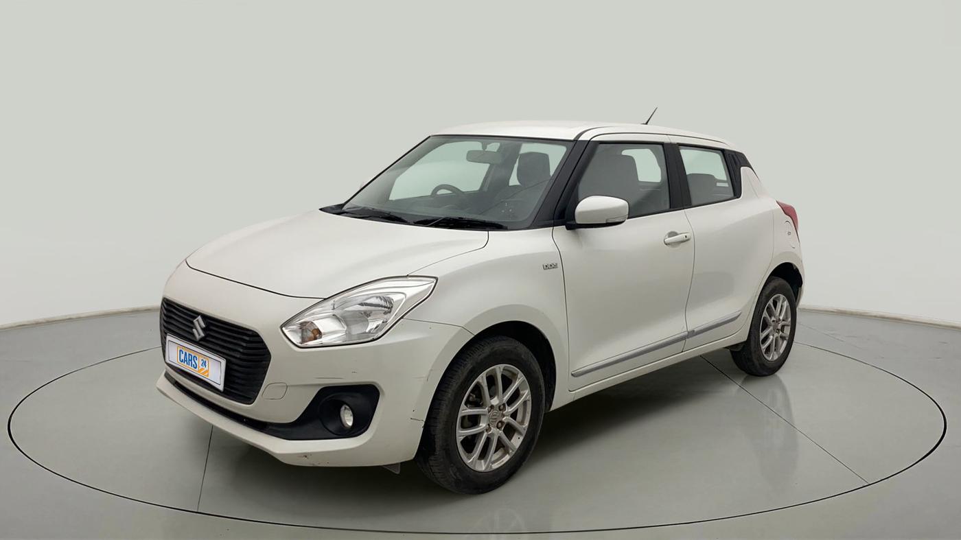 2018 Maruti Swift ZDI AMT, CNG, Automatic, 94,745 km, Left Front Diagonal