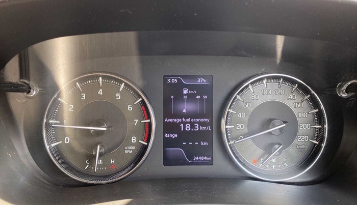 2022 Maruti Baleno ZETA PETROL 1.2, Petrol, Manual, 34,474 km, Odometer Image