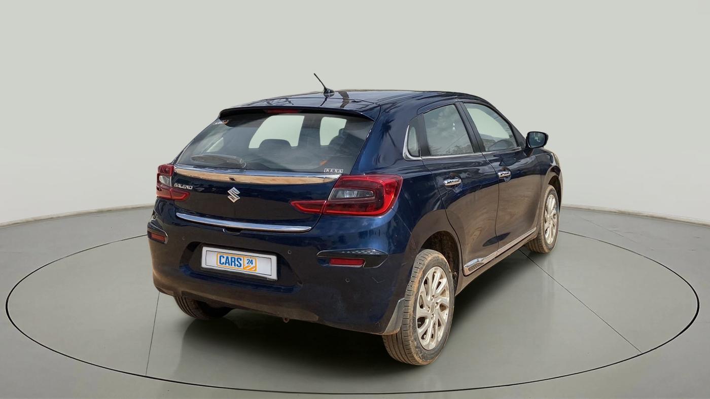 2022 Maruti Baleno ZETA PETROL 1.2, Petrol, Manual, 34,474 km, Right Back Diagonal