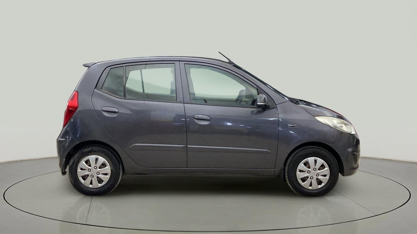 2011 Hyundai i10 SPORTZ 1.2 AT, Petrol, Automatic, 61,445 km, Right Side View