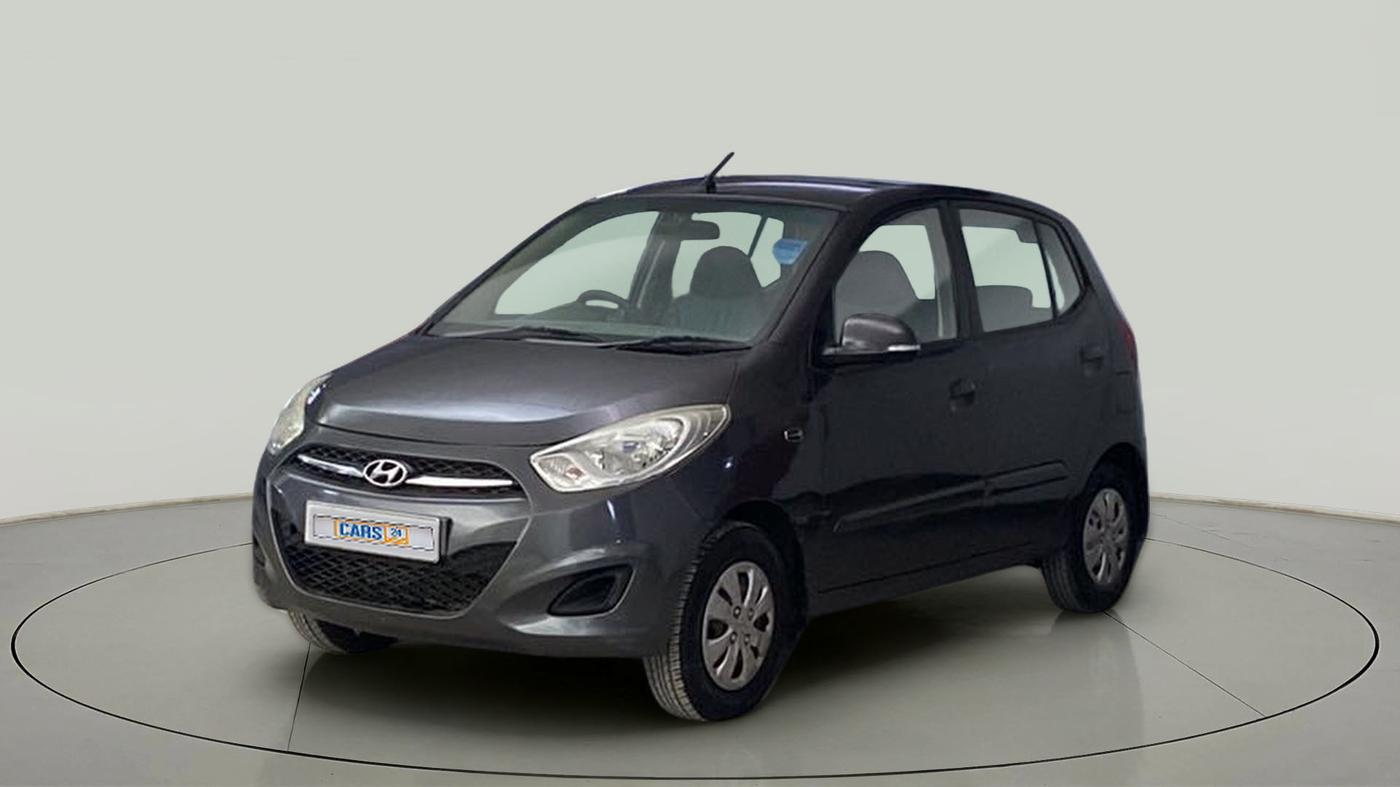 2011 Hyundai i10 SPORTZ 1.2 AT, Petrol, Automatic, 61,445 km, Left Front Diagonal