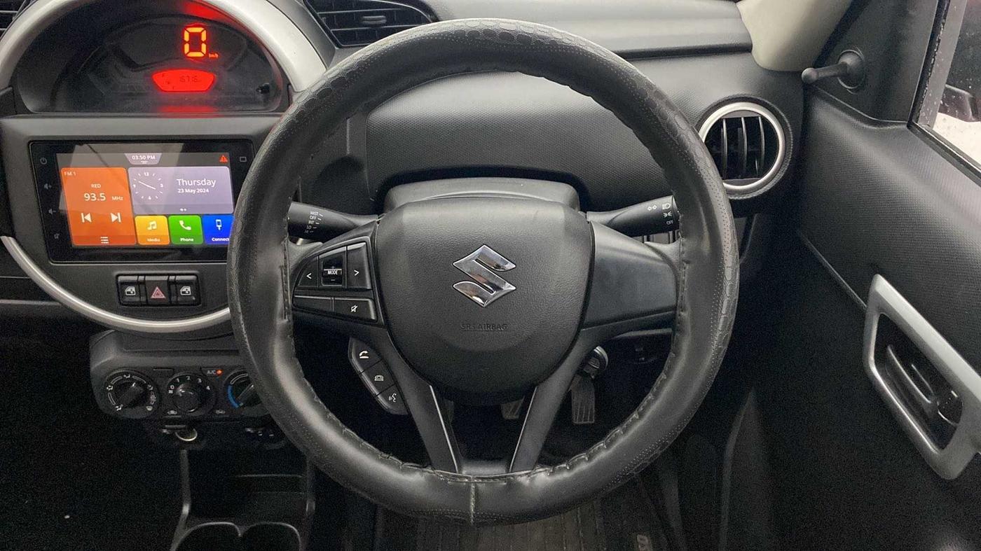 2021 Maruti S PRESSO VXI+, Petrol, Manual, 16,647 km, Steering Wheel Close Up