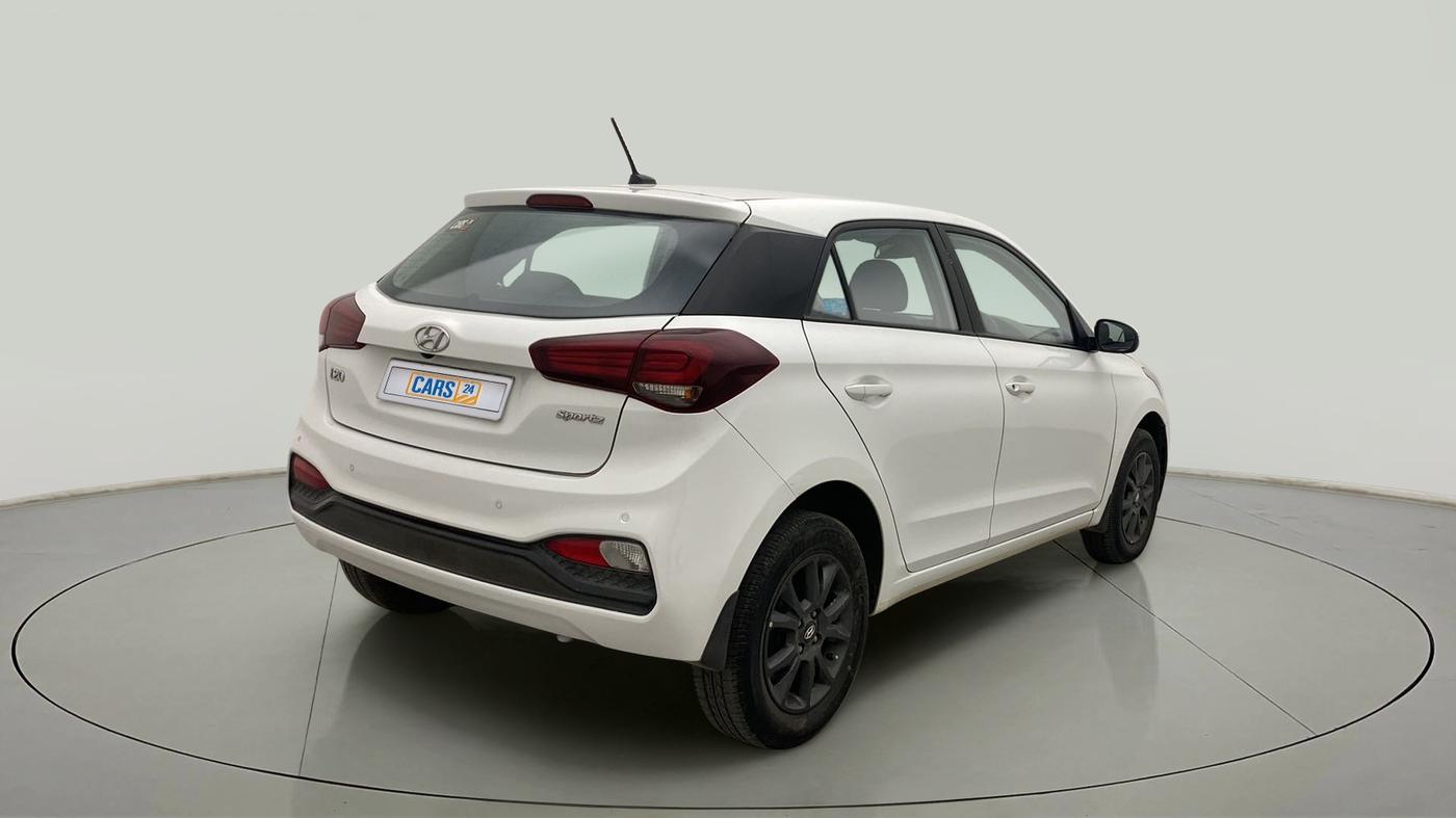 2019 Hyundai Elite i20 SPORTZ PLUS 1.2, Petrol, Manual, 32,047 km, Right Back Diagonal