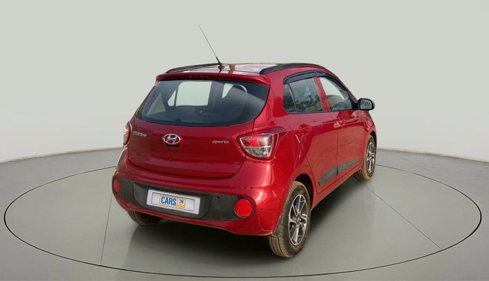 2018 Hyundai Grand i10 SPORTZ AT 1.2 KAPPA VTVT, Petrol, Automatic, 42,364 km, Right Back Diagonal