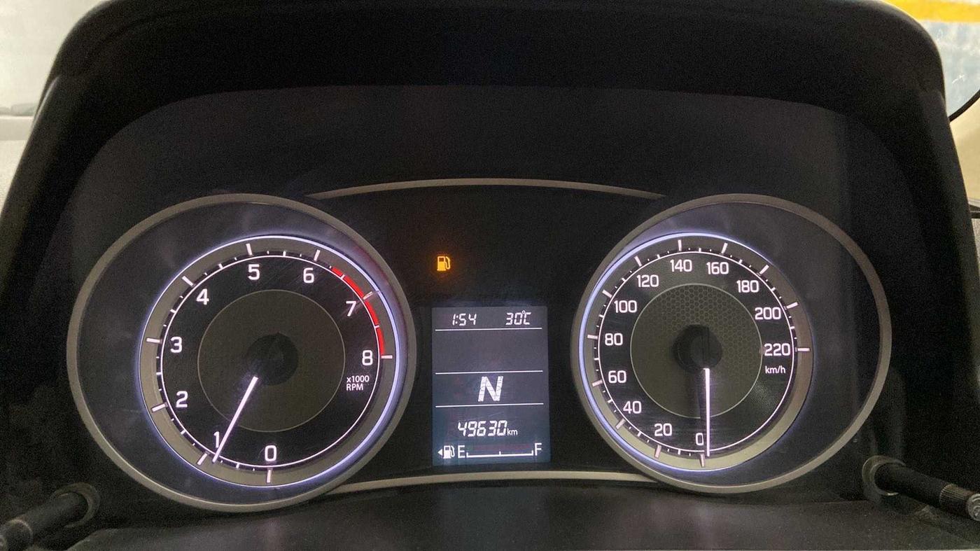 2021 Maruti Dzire VXI AMT, Petrol, Automatic, 49,622 km, Odometer Image